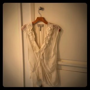 Beautiful Cream Sheer Top